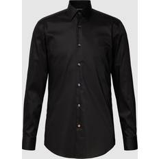 HUGO BOSS Skjorter HUGO BOSS Slim-Fit Hemd aus bügelleichter Baumwoll-Popeline