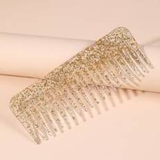 Tooth brush Shein Glitter Wide Tooth Comb, 1pc Hair Brush/ Hair Comb