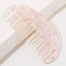 Shein Wide-Tooth Acetic Acid Plate Hair Comb