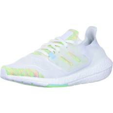 Adidas Ultra Boost 22 White Bliss Blue Solar Green