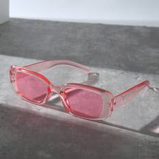 Shein Fashionable Y2K Beach Summer Square Frame Eyeglasses