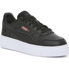 Puma Women Shoes Puma Women's Carina Sneaker, Street Black-Black-Rose Gold-White