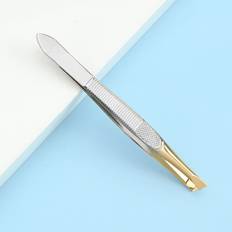 Shein Gradinet Color Eyebrow Tweezers Stainless Steel - Slant Tip F