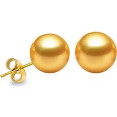 Shein 1pair/2pcs 4/5/6/7 mm Round Ball Earrings For Women Men Gold Color Stainless Steel Stud Earring Kids Jewelry