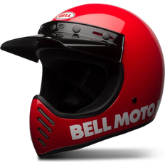 Bell Integralhjelm Moto-3 Classic, Rød