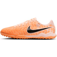 Nike Bruin Voetbalschoenen Nike Tiempo Legend 10 Academy TF - Orange