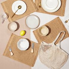Hemtextil Shein 1pc Placemat Boho Bordstablett Grön