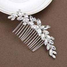 Dam Hårkammar Shein 1pc Ladies' Hair Comb For Bridal Wedding Party