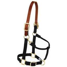 Nylon Horse Halters Weaver Weaver Org Breakaway Adj Halter Black