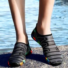 Shein Sporty Sneakers For Men, Striped Pattern Creek Shoes