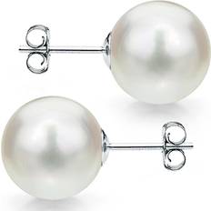 Shein Ohrringe Shein 1pair 925 Silver Pearl Stud Earrings For Women Daily Wear