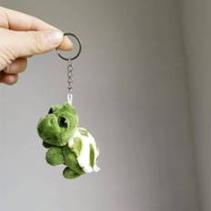 Polyester Nyckelringar Shein 1pc Men Cartoon Turtle Cute Keychain For Key