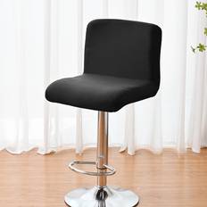 Polyester Loose Chair Covers Shein 1pc Slipcover, Minimalist Stolsöverdrag Svart