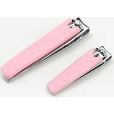 Pink Nail Clippers Shein Textured Nail Clippers Set Pink Black