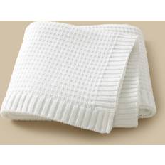 Barn- & Babytillbehör Shein 1pc Simple Knitted Baby Blanket For Four Seasons, Suitable For Use In Strollers Or As A Cover