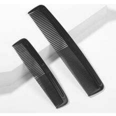 Shein 2pcs Plain Hair Comb Set Kit