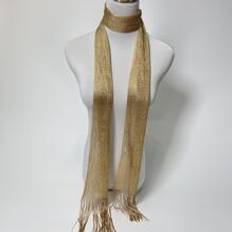 Gold Scarfs Shein Women Solid Fringe Decor Fashion Scarf - Daily Life