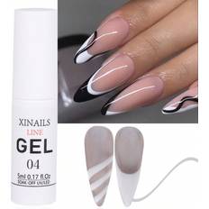 Nagelprodukter Shein 5ml Liner Gel French Nail Gel Polish UV Gel Nail