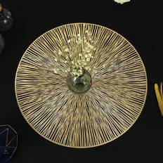 Guld Bordstabletter Shein 4pcs/set European Style Bordstablett Guld