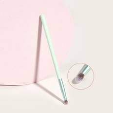 Green Makeup Brushes Shein Reusable Portable Eyeshadow Brush For Face