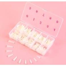 Shein Transform Your Nails 500pcs Long Coffin White