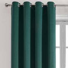 Shein Curtain Panel 1pc Solid Color Dark Blue/Black/Charcoal Gray