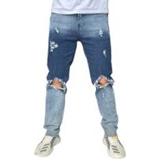 Shein Guys Washed Ripped Jeans