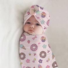 Pink Baby Blankets Shein Baby Girl Newborn Photography Cartoon Wrap