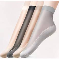 Shein Underkläder Shein 4pairs Women Solid Casual Ankle Socks, For Summer
