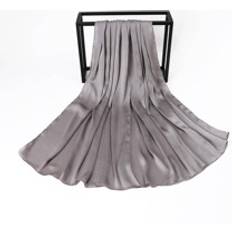 Gråa Halsdukar & Sjalar Shein 1pc Women Solid Casual Scarf, For Daily Life