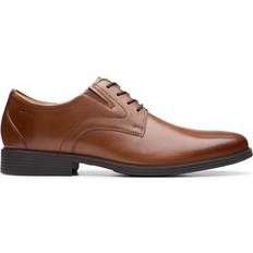 Laced Derby Clarks Whiddon Plain - Dark Tan