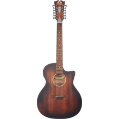 Marron Guitares acoustiques D'Angelico Premier Fulton LS