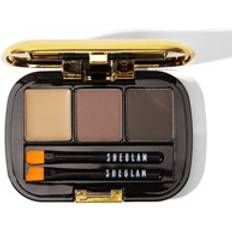 Shein Full-Filled Eyebrow Palette 3-Color Matte - Dark Brown