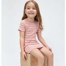 Shein Toddler Girls Striped Fitted Dress