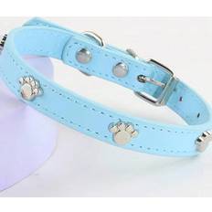 Husdjur Shein 1pc Blue Dog Collar Dogs, Cats, Teddy