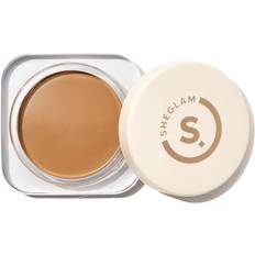 Cosmetics Shein Full Coverage Foundation Balm-Mahogany Long Lasting Flawless Moisturizing Foundation Oil-Control Color Corrector Concealer Poreless Cover Blemish Non
