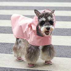 Husdjur Shein Petsin Pet Clothes Printed Cape Magic Tape