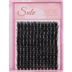 Makeup Shein 1 Box Black Thick Cluster False Eyelashes, 120pcs Single Length Available 8mm/10mm/12mm/14mm/15mm/16mm/18mm/20mm Fiber False Lashes To Extend D Cu