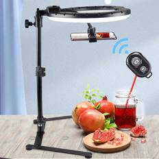 Lighting & Studio Equipment Shein 10in/26CM Ring light Photography Lighting Phone Ringlight Tripod Stand Photo Led Selfie Remote Fill Ring Light Lamp Video Live COOK