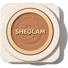 Cosmetics Shein Skin-Focus High Coverage Powder Foundation-Walnut 36 Shades Oil-Control Poreless Flawless Full Coverage Lightweight Pressed Powder Soft Matte Smoother