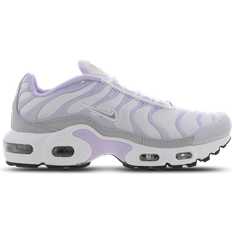 Children's Shoes Nike Air Max Plus GS - White/Metallic Silver/Pure Pla