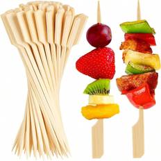 Skewers Shein 100pcs Bamboo Paddle Grillspett 100st 12cm