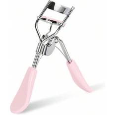 Eyelash Curlers Shein 1pc Stainless Steel Eyelash Curler, Mascara Curling Tool, False Eyelash Assistor, Makeup Broad Curved Cosmetic Accessory, Soft Material, Long-lasting, Comfortable And Easy To Use