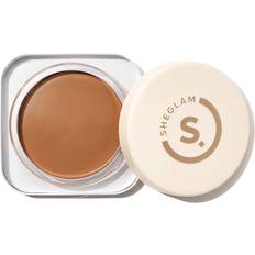 Cosmetics Shein Full Coverage Foundation Balm-Nutmeg Long Lasting Flawless Moisturizing Foundation Oil-Control Color Corrector Concealer Poreless Cover Blemish Non-Gr