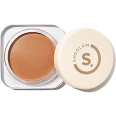 Cosmetics Shein Full Coverage Foundation Balm-Chestnut Long Lasting Flawless Moisturizing Foundation Oil-Control Color Corrector Concealer Poreless Cover Blemish Non