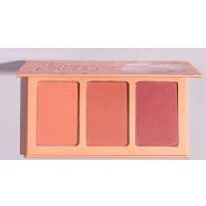 Makeup Shein Sweet Cheeks Blush Trio-Private Cabana 3-Clolor Powder Blush Palette Long Lasting High PigmentÂ Poreless Matte Cheeks All-Day Blusher