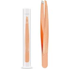 Guldiga Pincetter Shein Professional Eyebrow Hair Removal Tweezers, 1pc Stainless Steel Threaded Tweezers For Men, Women, And Children Gold Color