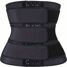 Waist trainer Shein Adjustable Breasted Tummy Control Waistbelt, Hook & Loop Sweat Sauna Body-shaped Fitness Exercise Sports Waist Trainer, Women's Activewear