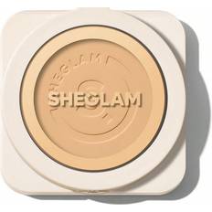 Cosmetics Shein Skin-Focus High Coverage Powder Foundation-Shell 36 Shades Oil-Control Poreless Flawless Full Coverage Lightweight Pressed Powder Soft Matte Smoother