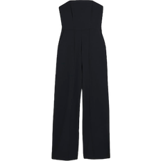 River Island Bandeau Jumpsuit - Black